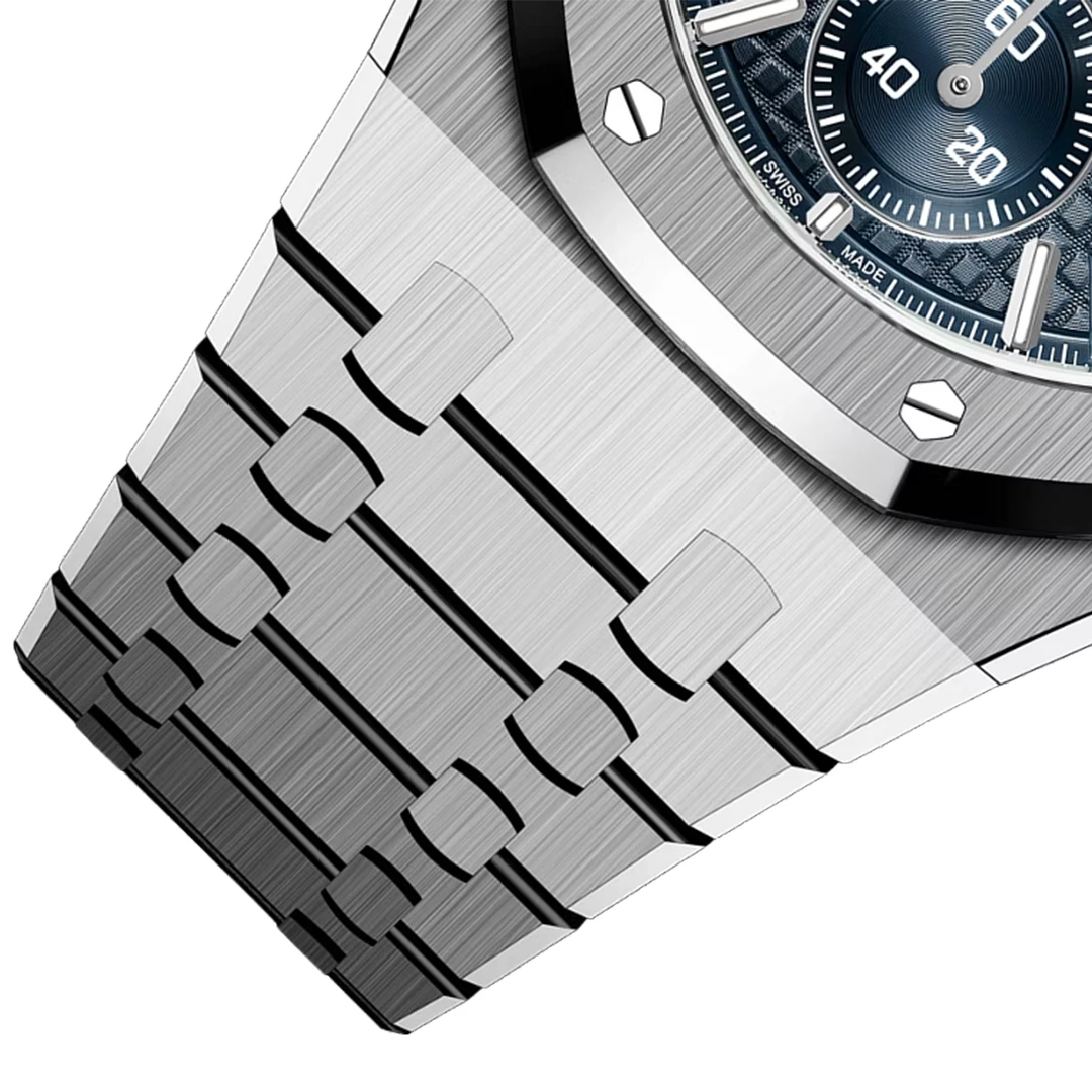 Royal Oak Blue Dial Stainless Steel Chronograph 26240ST - Image 3