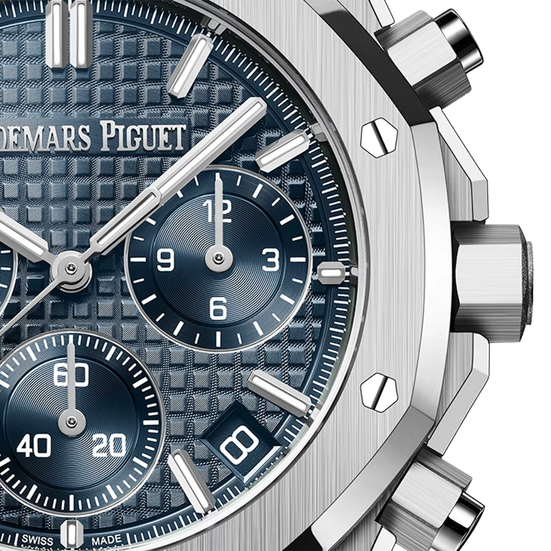 Royal Oak Blue Dial Stainless Steel Chronograph 26240ST - Image 4
