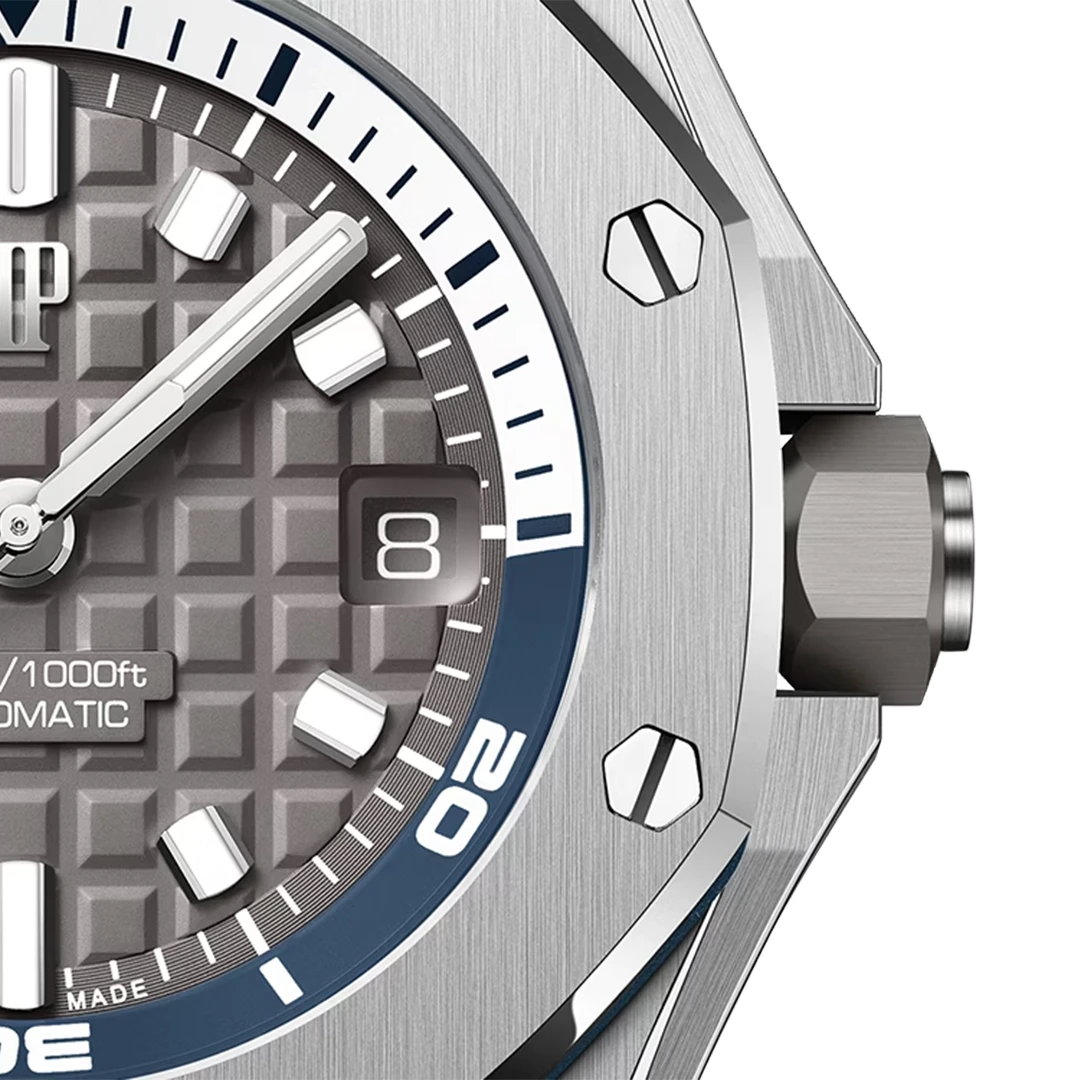 Royal Oak Offshore 42mm Diver - Grey "Méga Tapisserie" Dial Stainless Steel - Image 2
