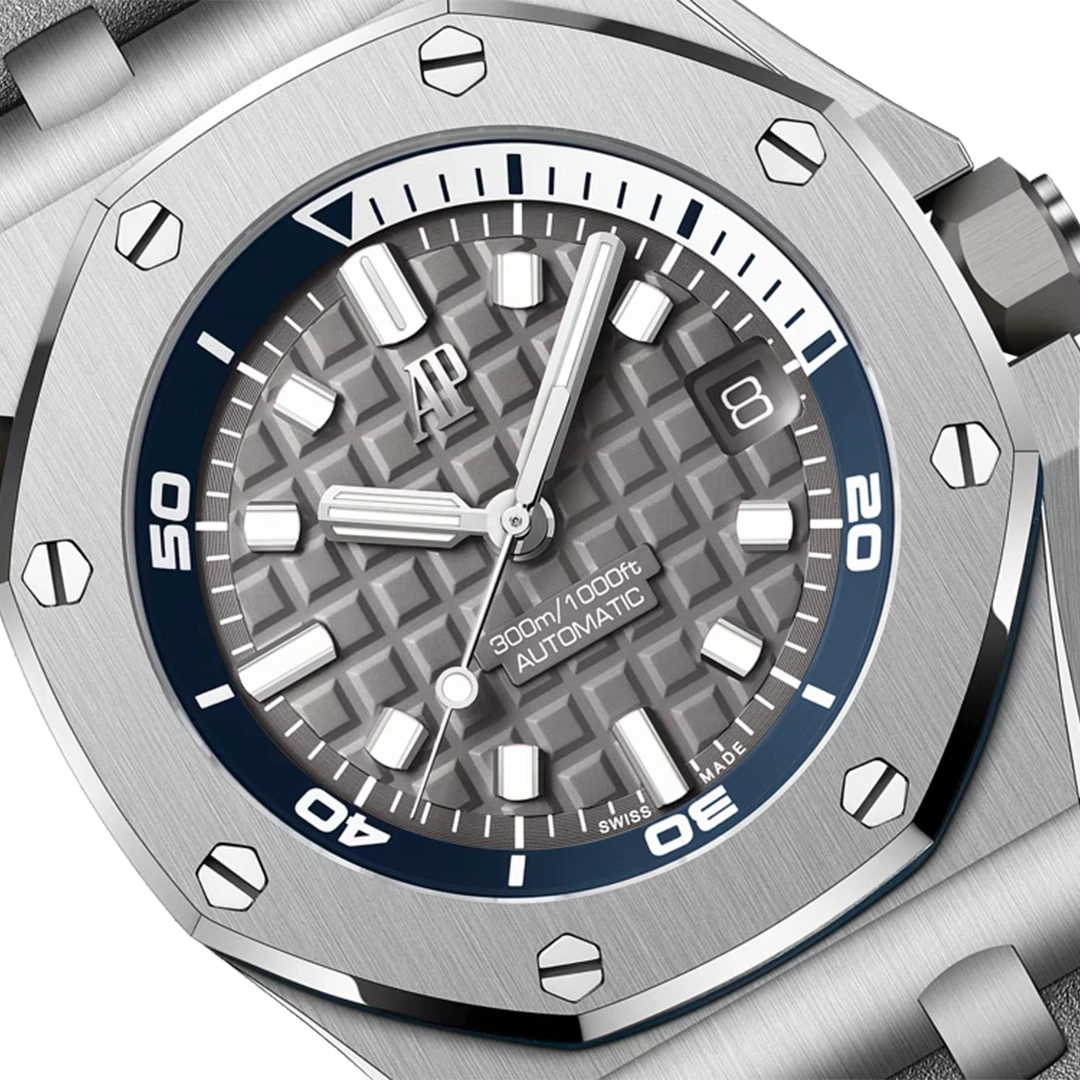 Royal Oak Offshore 42mm Diver - Grey "Méga Tapisserie" Dial Stainless Steel - Image 5