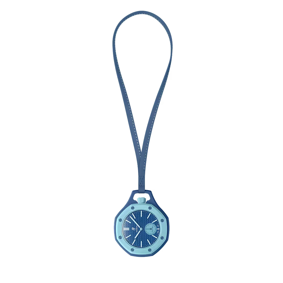 AP x Swatch Royal Pop Bioceramic Pendant Pocket Watch – LAN BA with Free Watch Strap