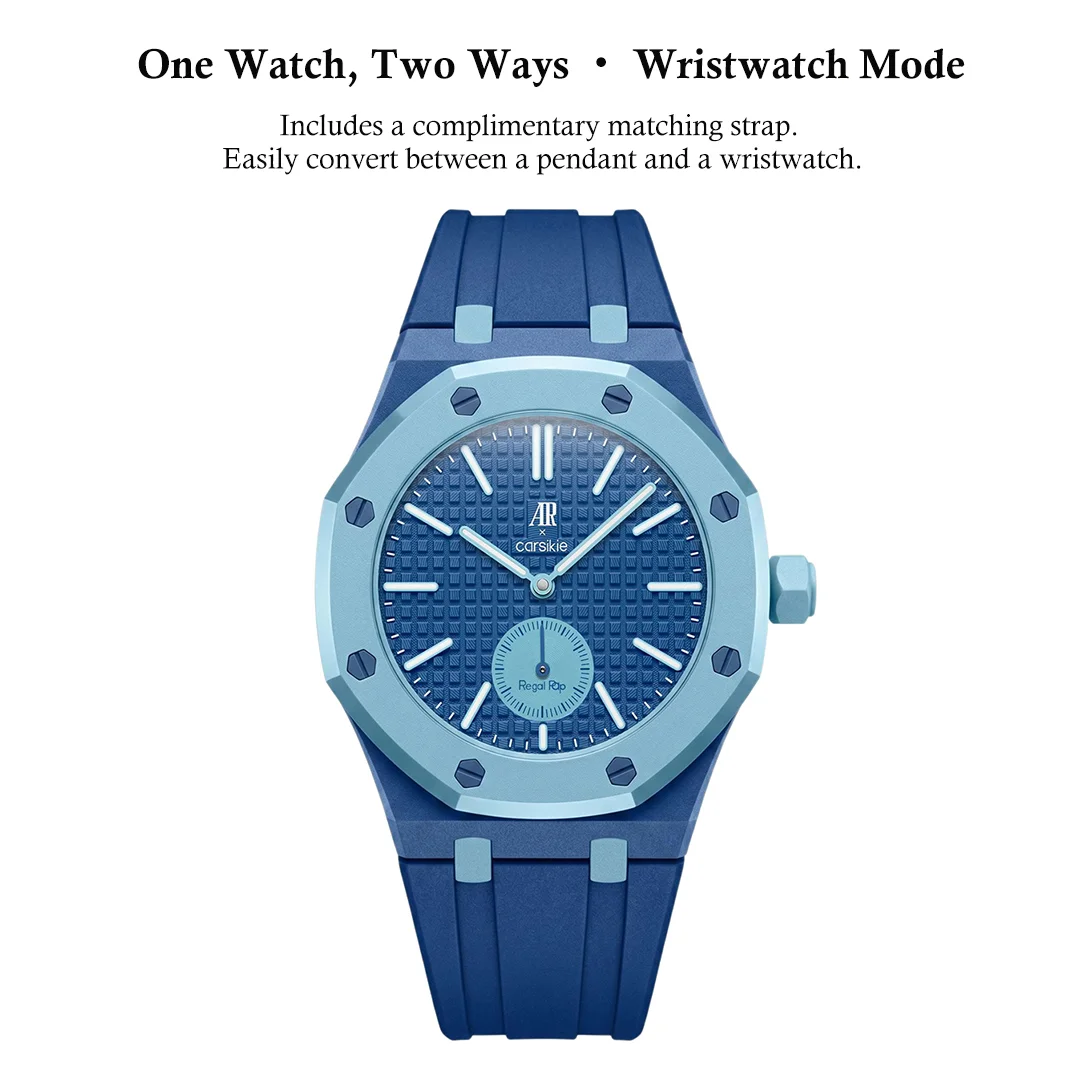 AP x Swatch Royal Pop Bioceramic Pendant Pocket Watch – LAN BA with Free Watch Strap - Image 2