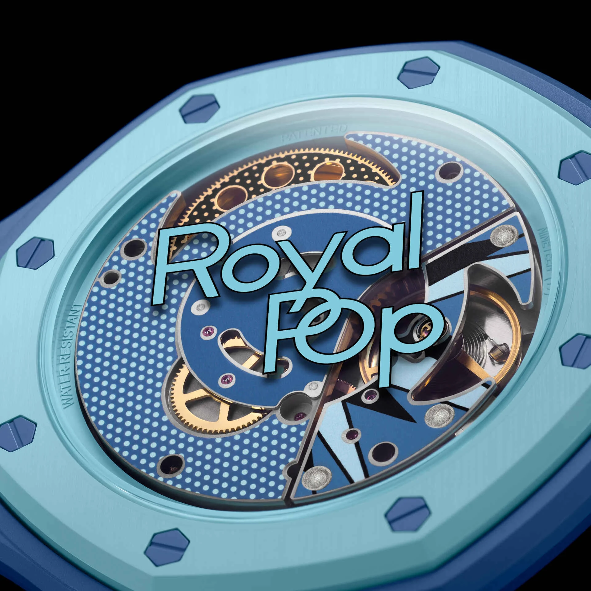 AP x Swatch Royal Pop Bioceramic Pendant Pocket Watch – LAN BA with Free Watch Strap - Image 3