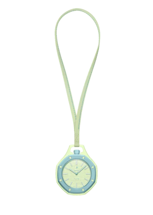 AP x Swatch Royal Pop Bioceramic Pendant Pocket Watch – BLAUE ACHT with Free Watch Strap