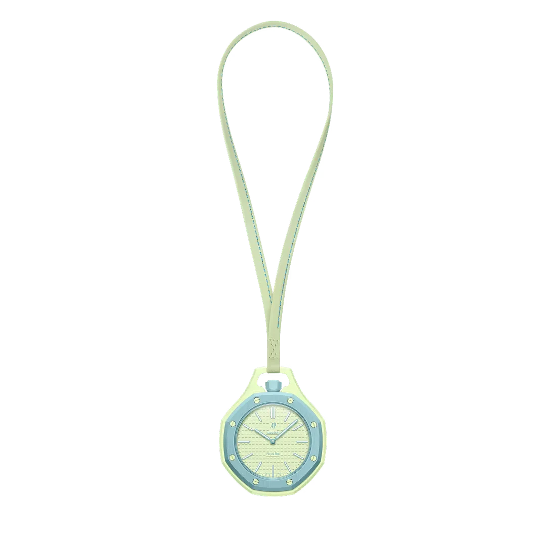 AP x Swatch Royal Pop Bioceramic Pendant Pocket Watch – BLAUE ACHT with Free Watch Strap