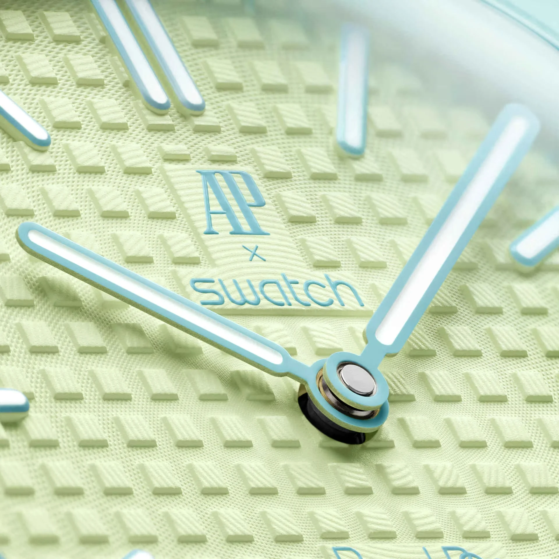 AP x Swatch Royal Pop Bioceramic Pendant Pocket Watch – BLAUE ACHT with Free Watch Strap - Image 5