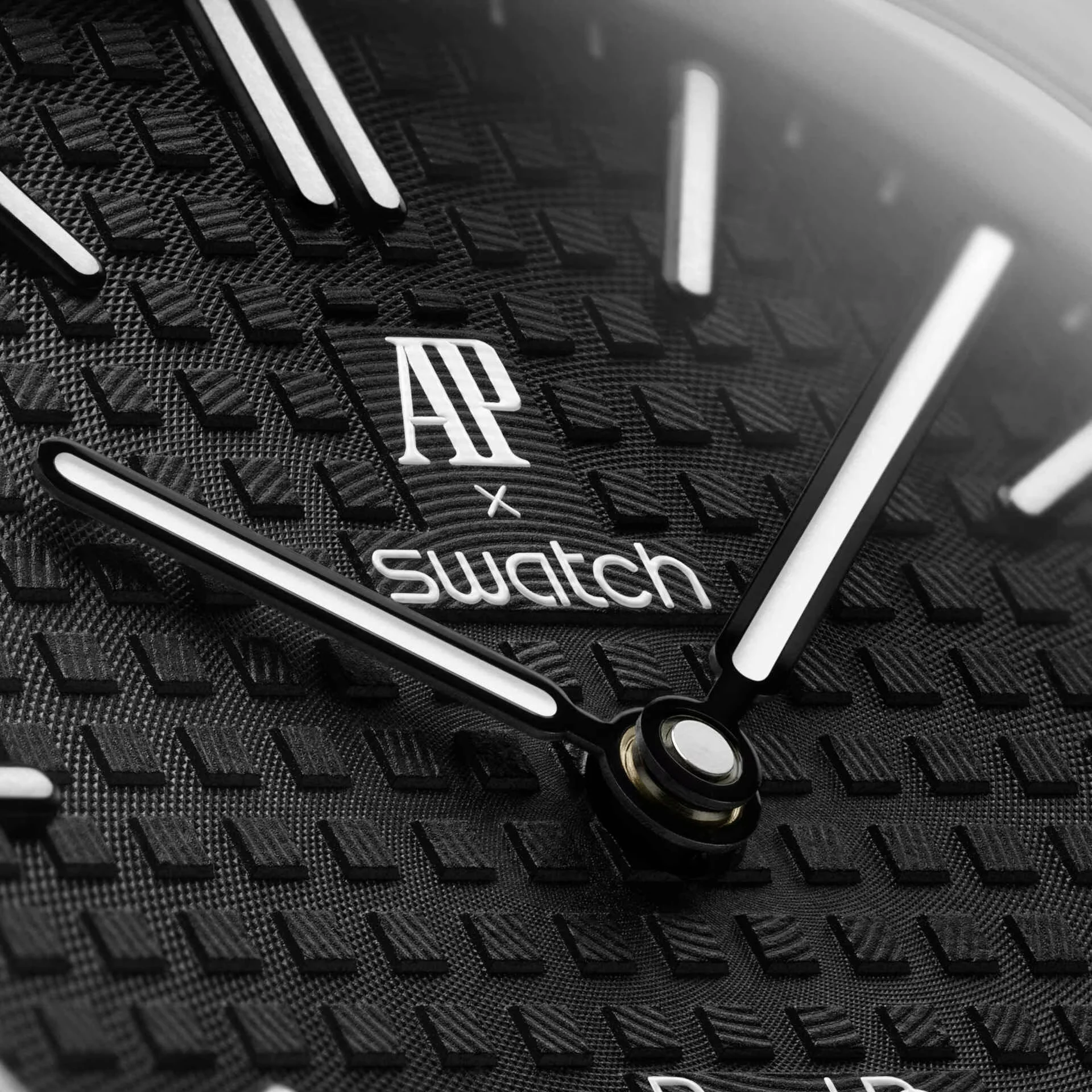 AP x Swatch Royal Pop Bioceramic Pendant Pocket Watch – OCHO NEGRO with Free Watch Strap - Image 5