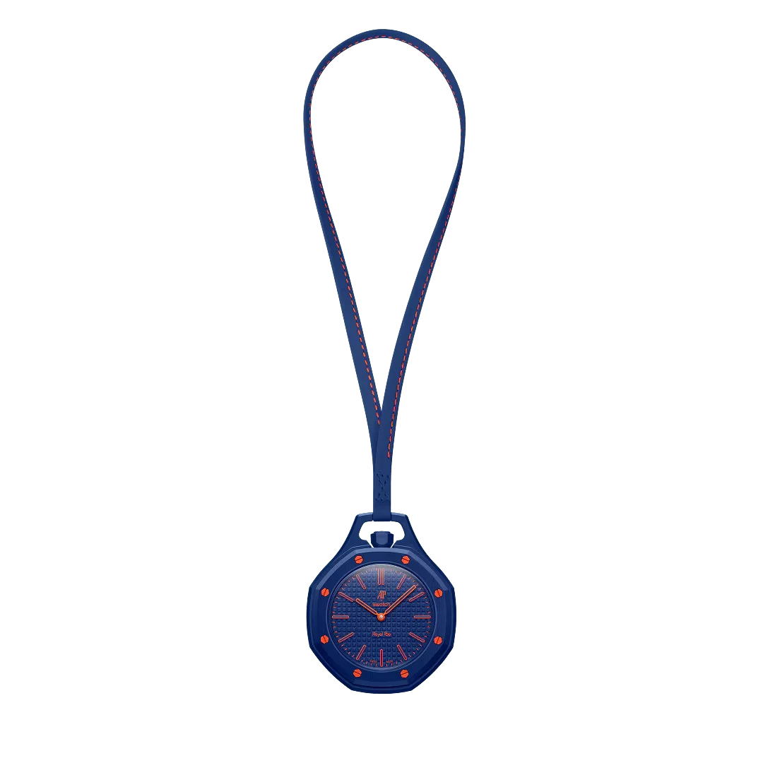 AP x Swatch Royal Pop Bioceramic Pendant Pocket Watch – ORENJI HACHI with Free Watch Strap