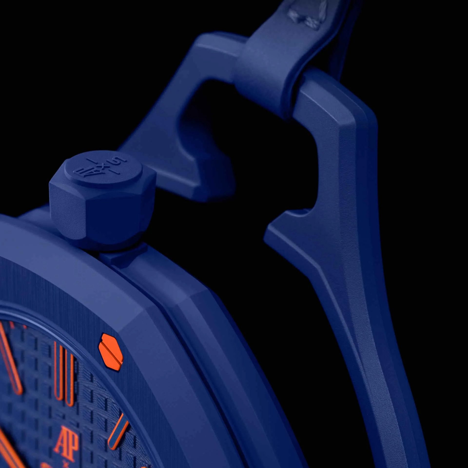 AP x Swatch Royal Pop Bioceramic Pendant Pocket Watch – ORENJI HACHI with Free Watch Strap - Image 4
