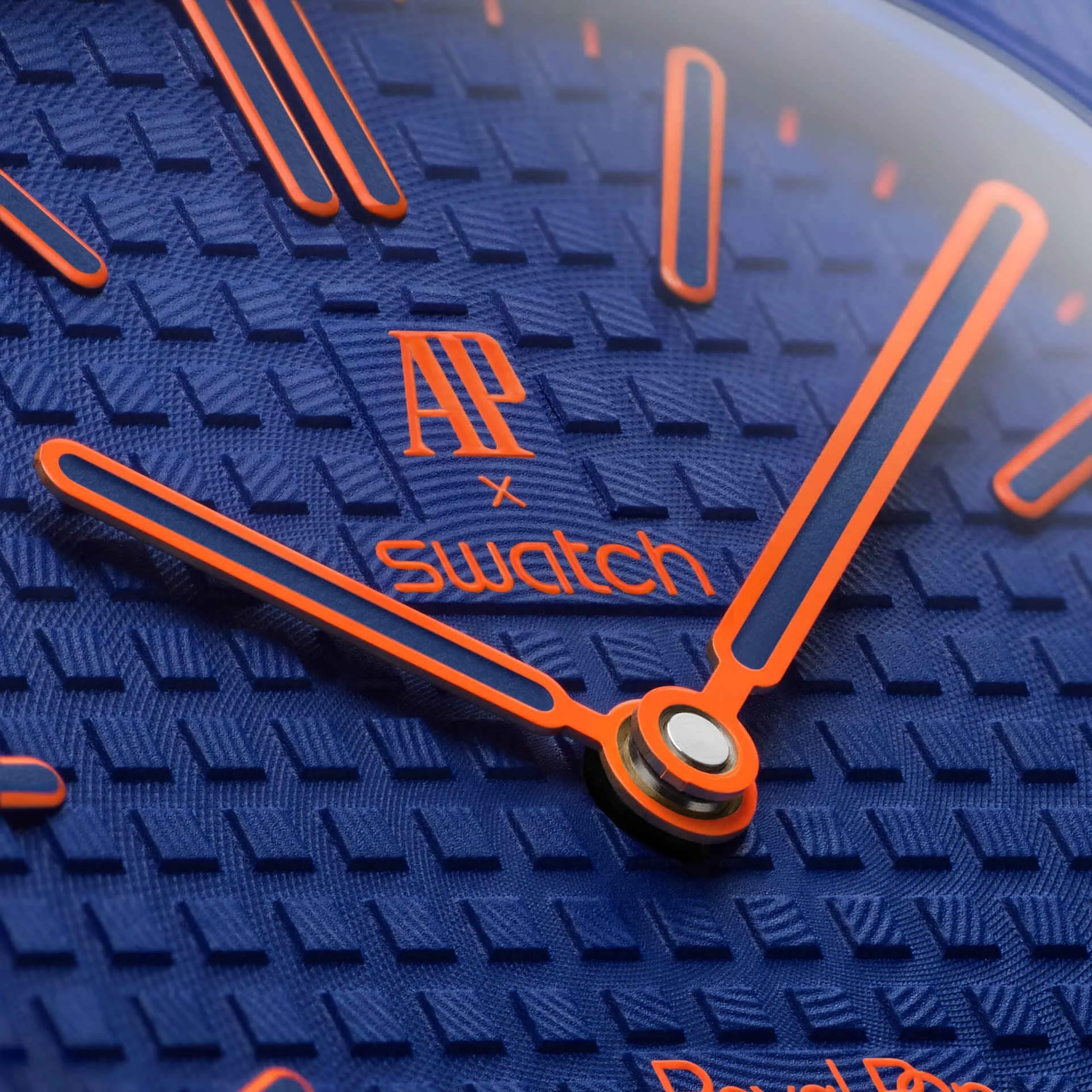 AP x Swatch Royal Pop Bioceramic Pendant Pocket Watch – ORENJI HACHI with Free Watch Strap - Image 5