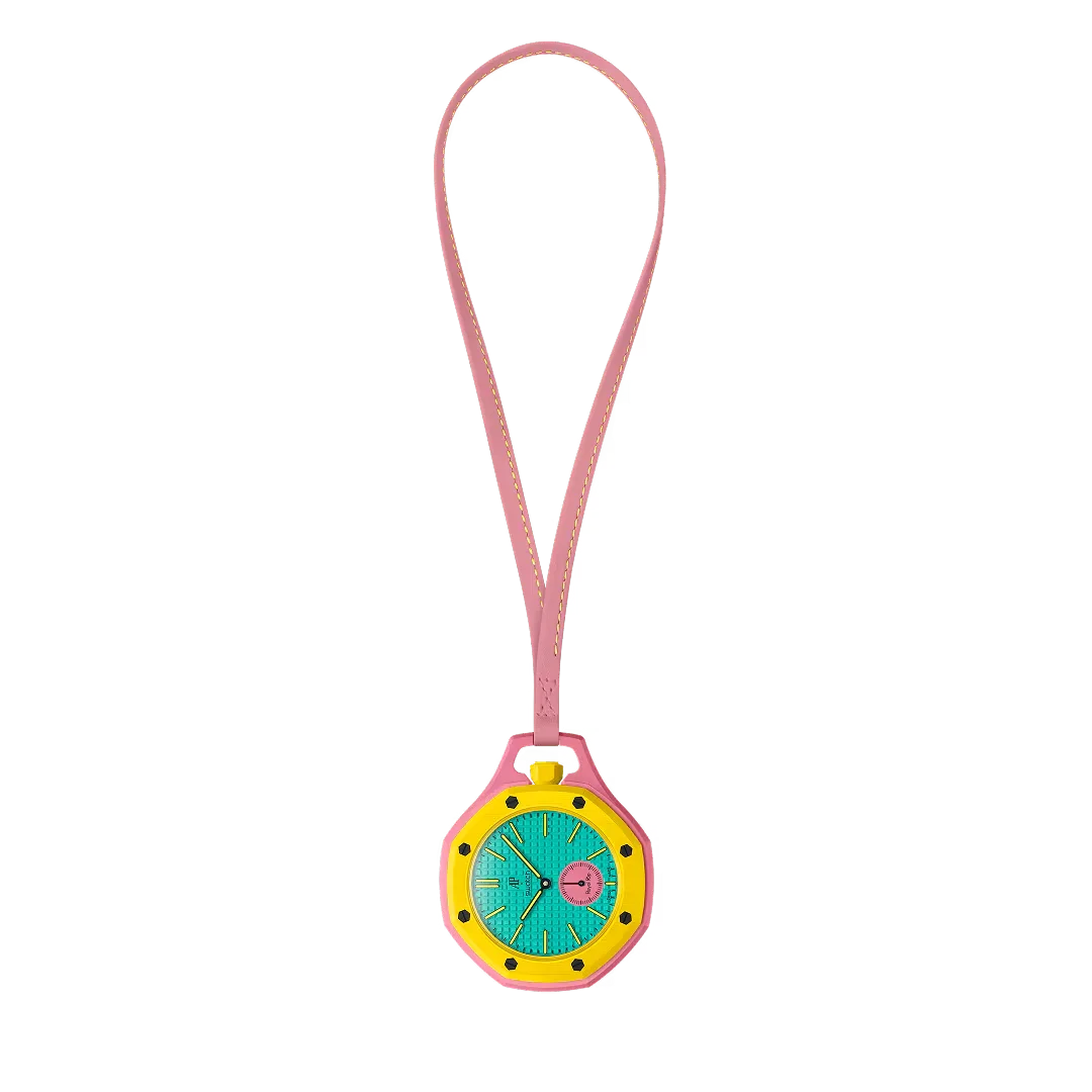 AP x Swatch Royal Pop Bioceramic Pendant Pocket Watch – OTG ROZ with Free Watch Strap