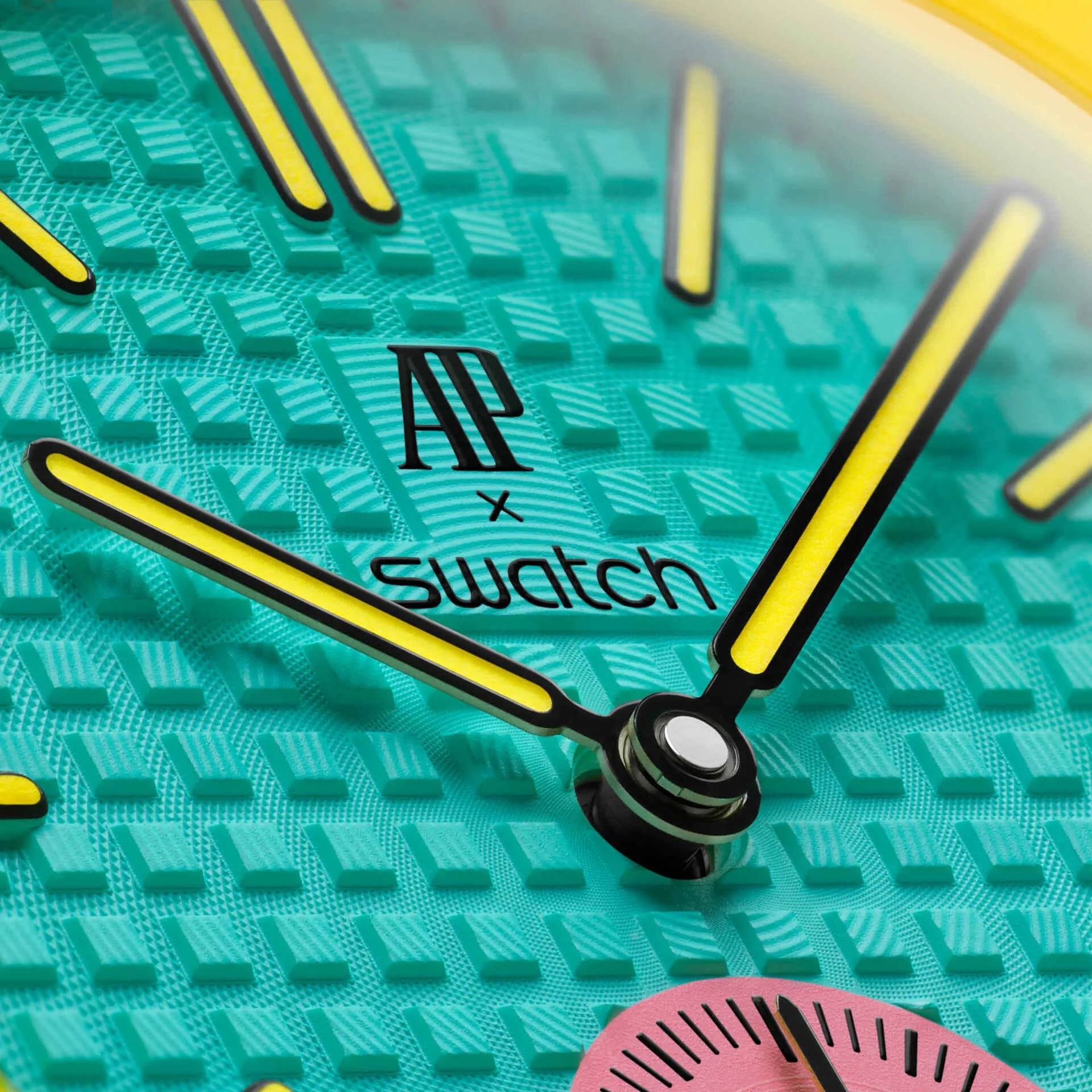 AP x Swatch Royal Pop Bioceramic Pendant Pocket Watch – OTG ROZ with Free Watch Strap - Image 5