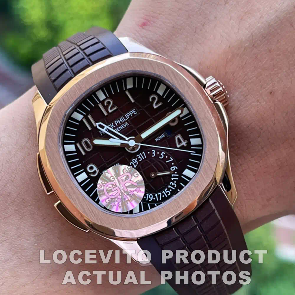 Aquanaut Travel Time 40.8mm Rose Gold Brown Dial Ref. 5164R - Image 4