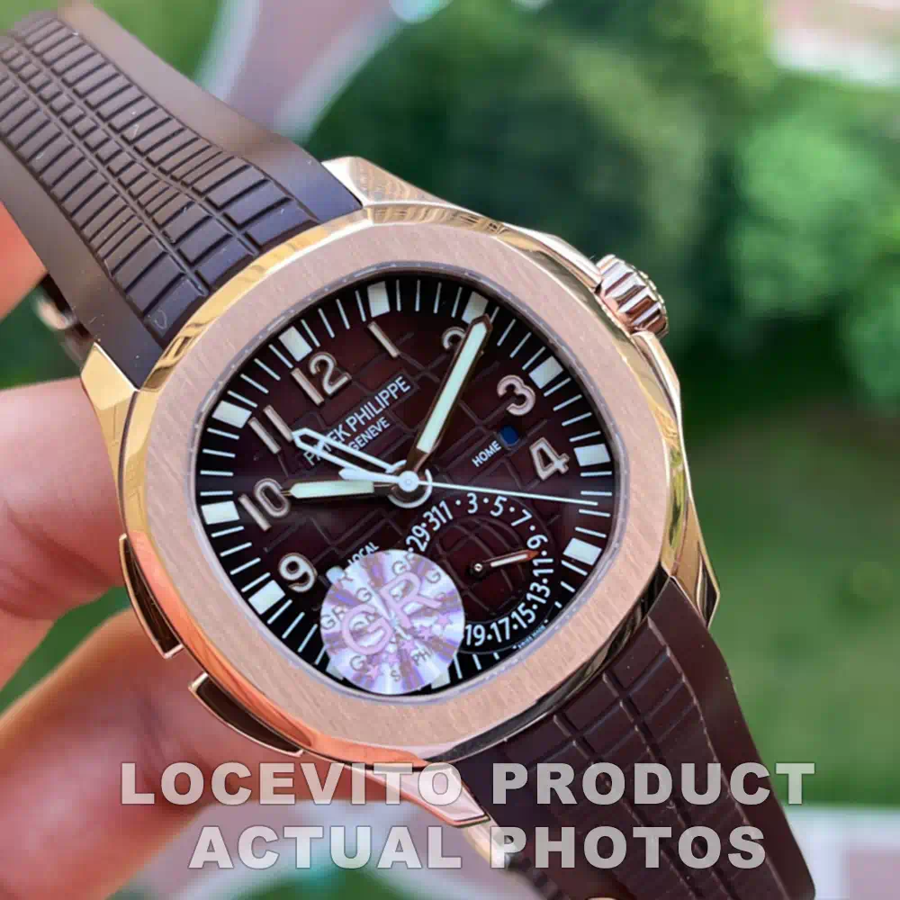 Aquanaut Travel Time 40.8mm Rose Gold Brown Dial Ref. 5164R - Image 6