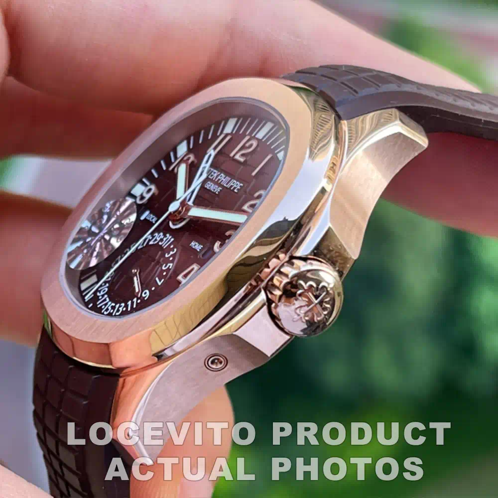 Aquanaut Travel Time 40.8mm Rose Gold Brown Dial Ref. 5164R - Image 7