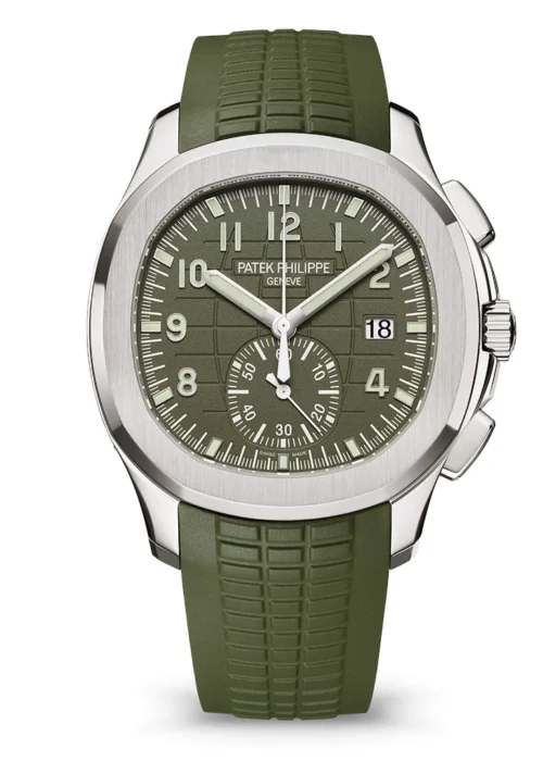 Aquanaut Travel Time 42.2mm Green Dial Ref. 5968G