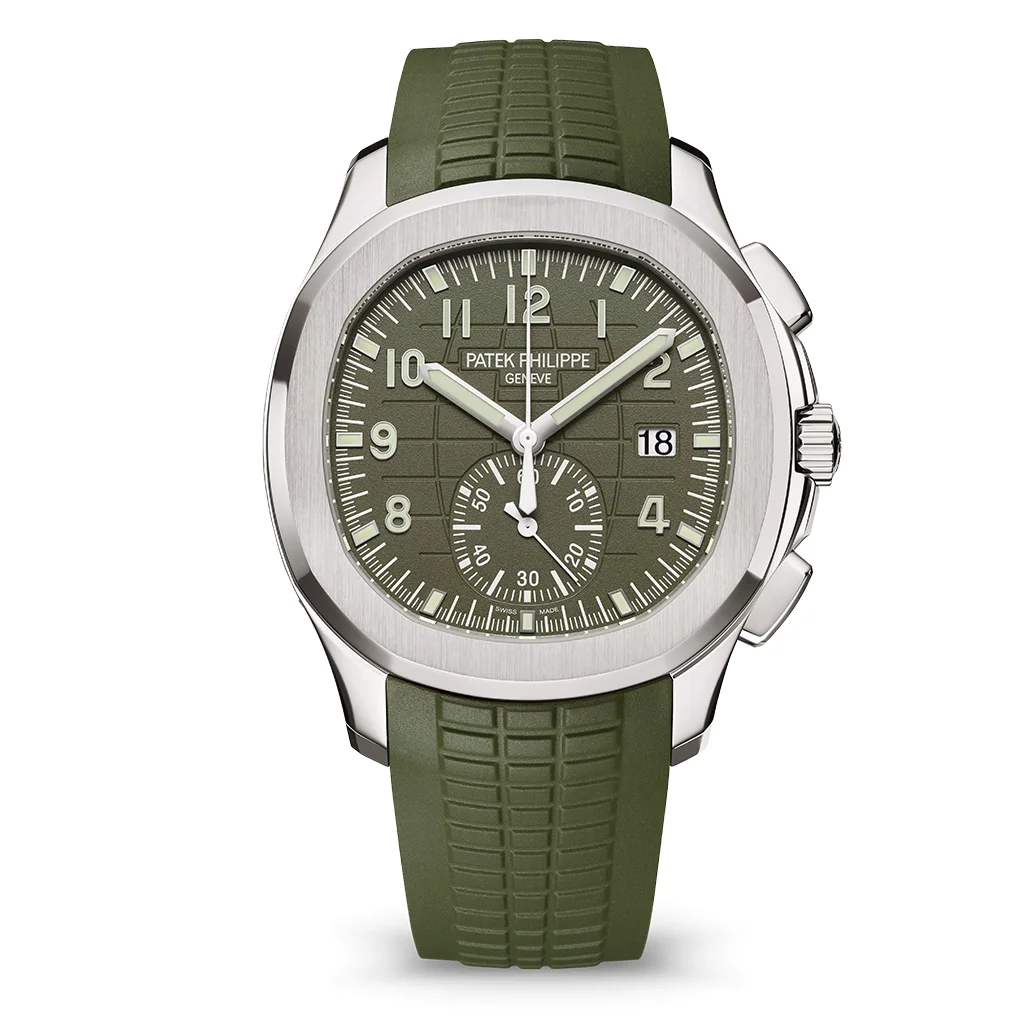 Aquanaut Travel Time 42.2mm Green Dial Ref. 5968G