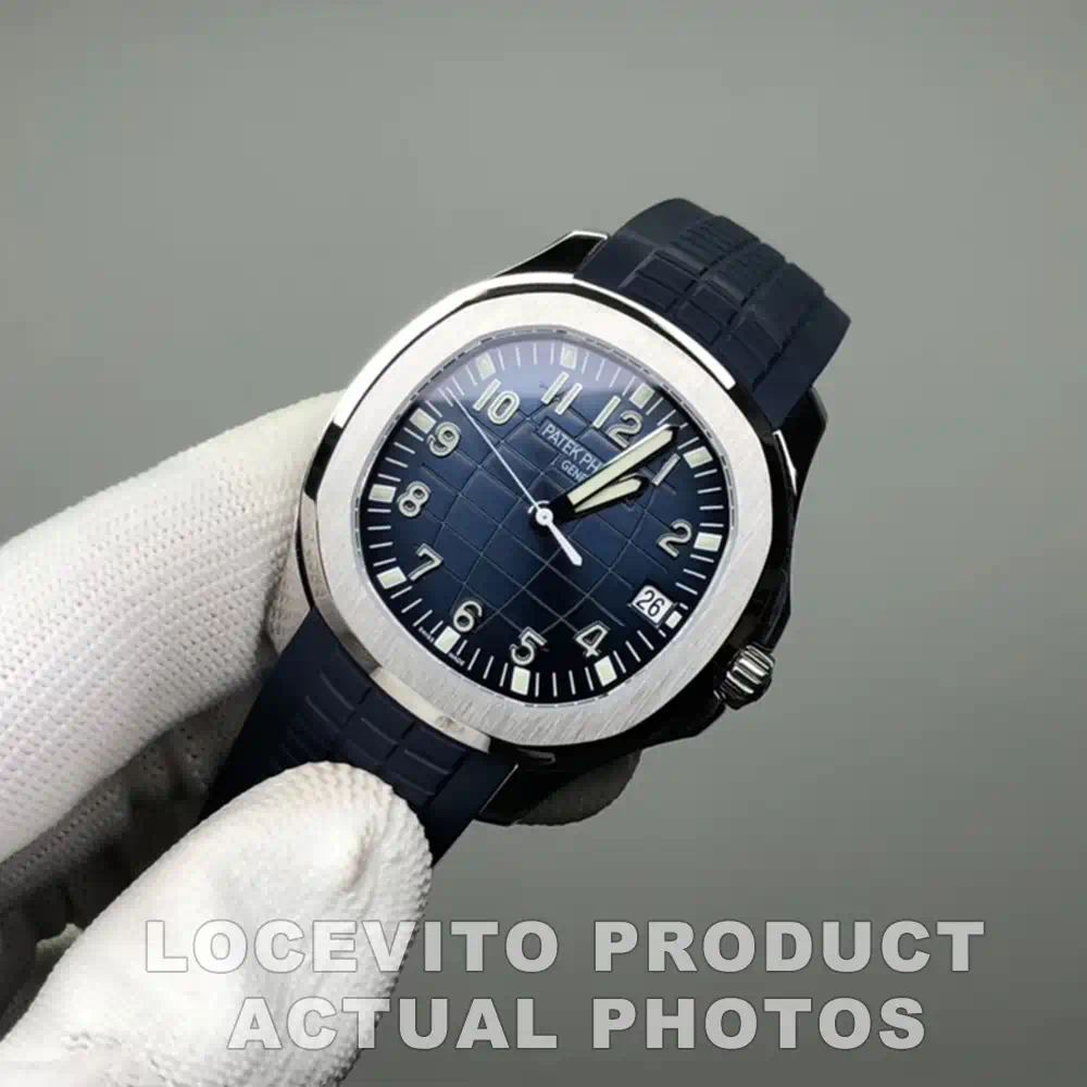 Aquanaut "Jumbo" 42.2mm White Gold Blue Dial Ref. 5168G - Image 4