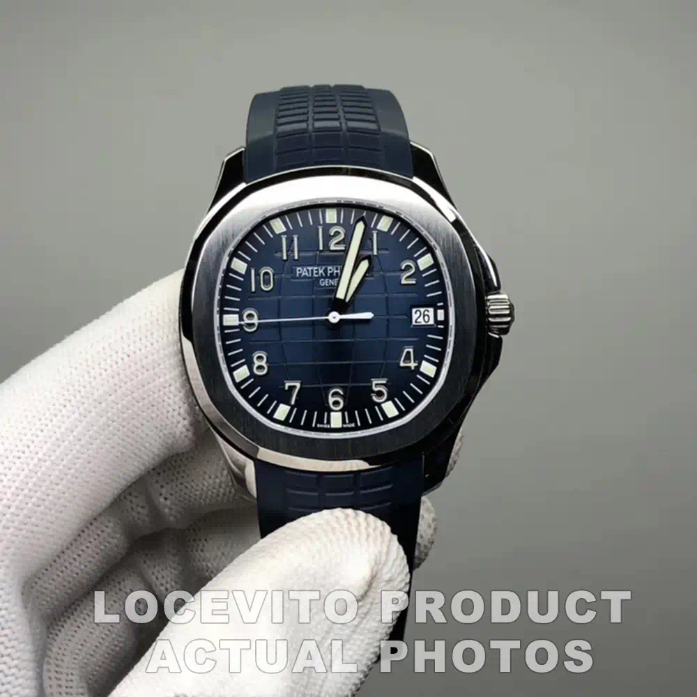 Aquanaut "Jumbo" 42.2mm White Gold Blue Dial Ref. 5168G - Image 5