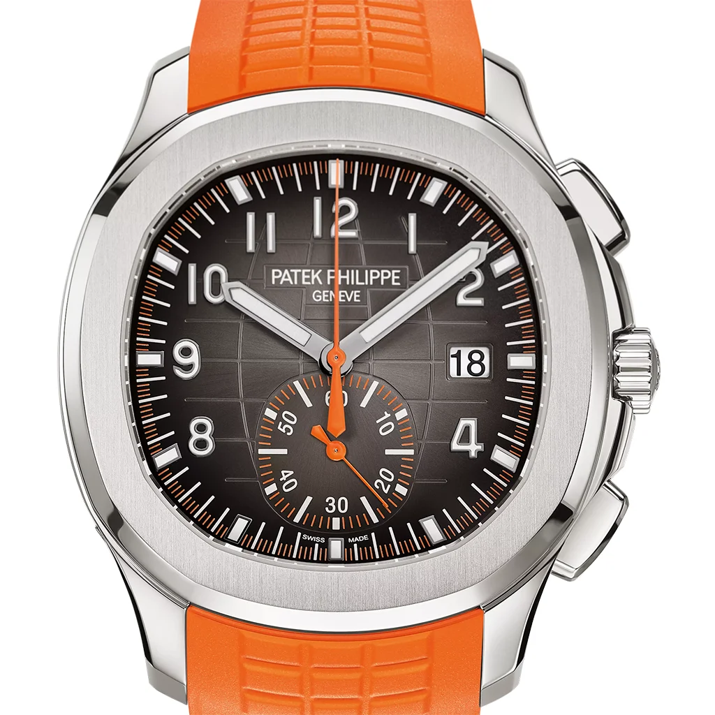 Aquanaut Chronograph 42.2mm Stainless Steel Black Dial Ref. 5968A - Image 2