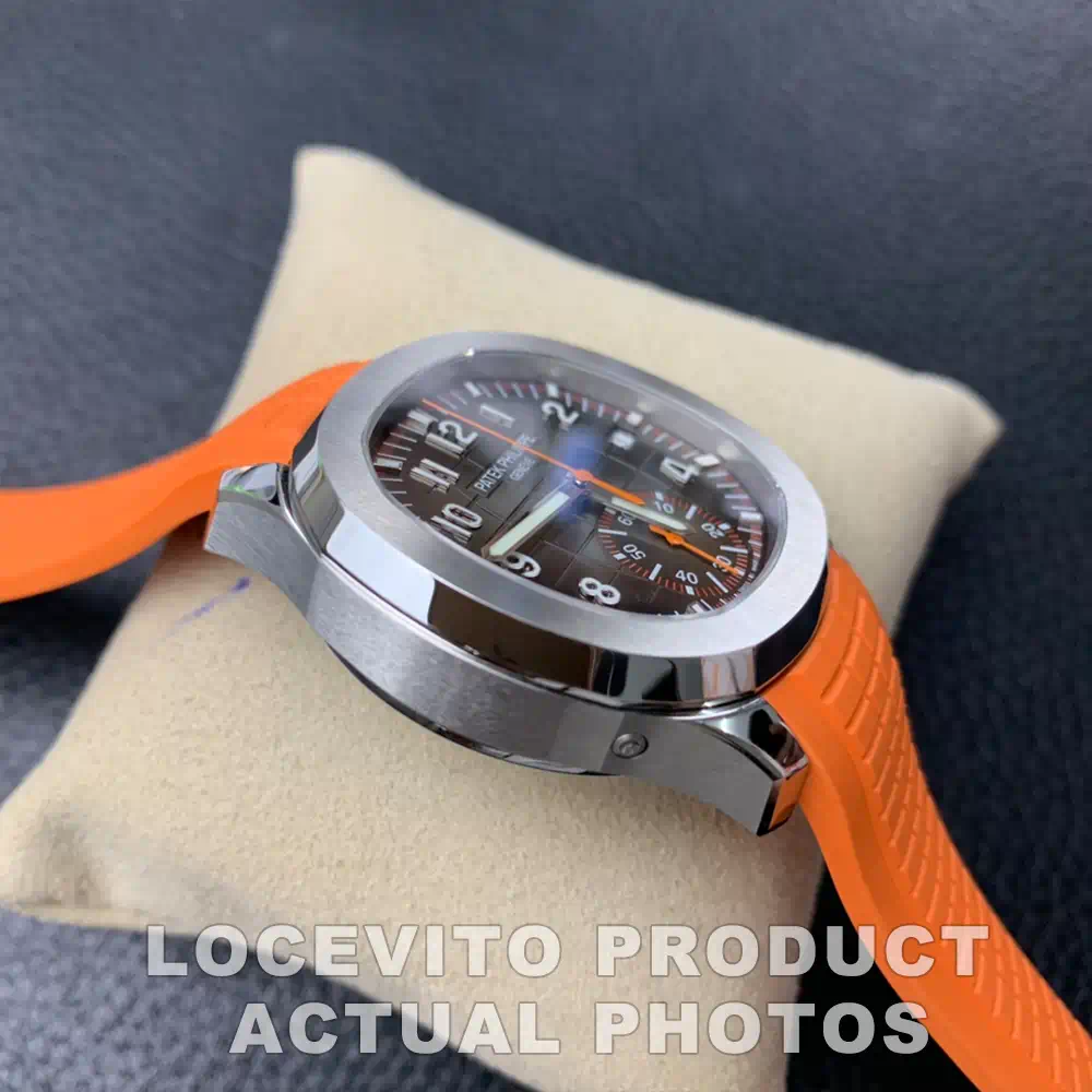 Aquanaut Chronograph 42.2mm Stainless Steel Black Dial Ref. 5968A - Image 4