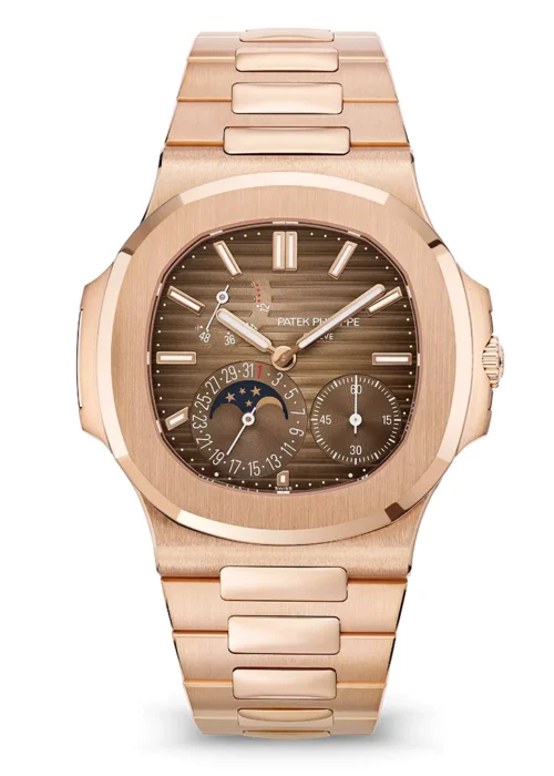 Nautilus 40mm Rose Gold Brown Dial Ref. 5712/1R