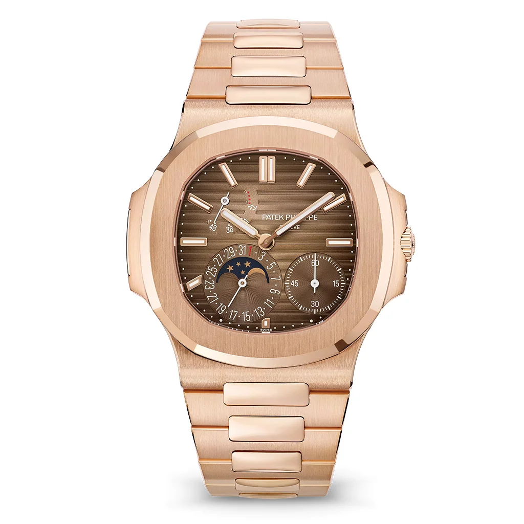 Nautilus 40mm Rose Gold Brown Dial Ref. 5712/1R