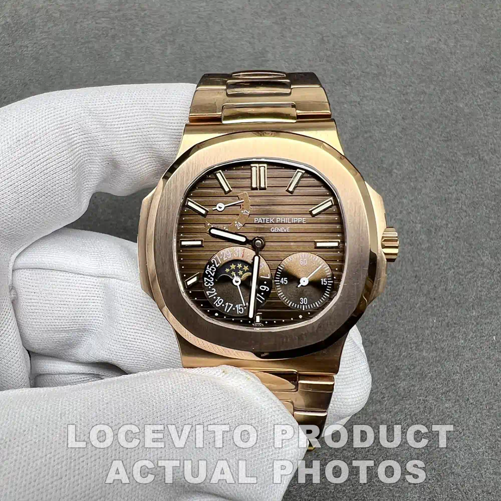 Nautilus 40mm Rose Gold Brown Dial Ref. 5712/1R - Image 4
