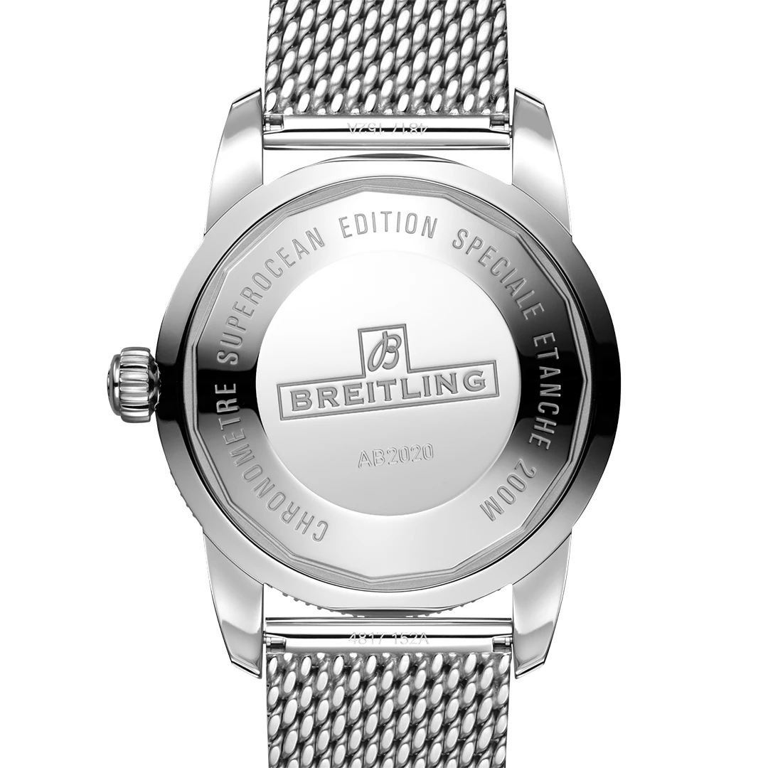 Superocean Heritage 46 Classic Heritage Diver - Green Dial and Mesh Bracelet - Image 4
