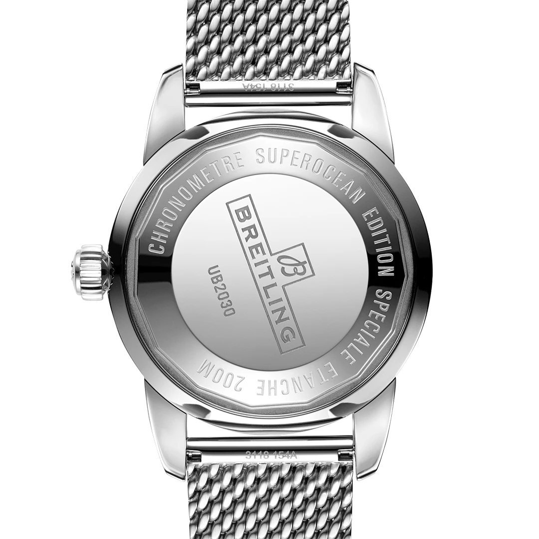 Superocean Heritage 44 Two-Tone Style Diver - Black Dial and Rose Gold Tone Bezel - Image 4