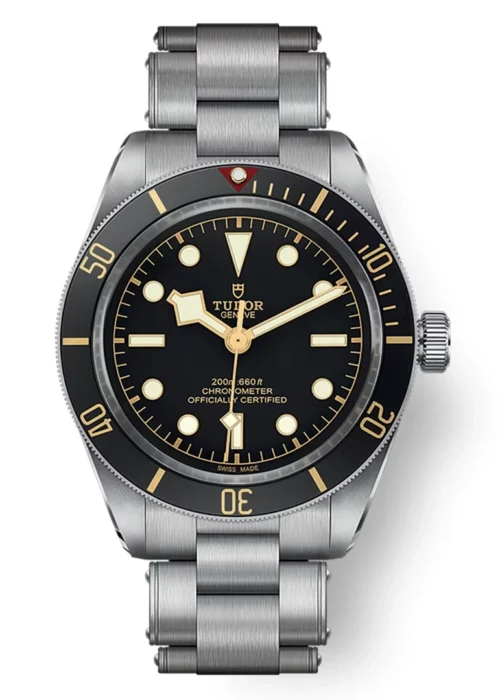 Black Bay 58 Series Heritage Diver - 39mm Black and Gilt Dial with Steel Bracelet