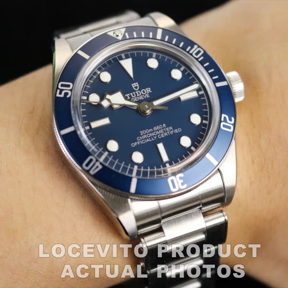 Black Bay 58 Series Navy Blue 39mm Heritage Diver - Blue Dial Steel Bracelet - Image 6