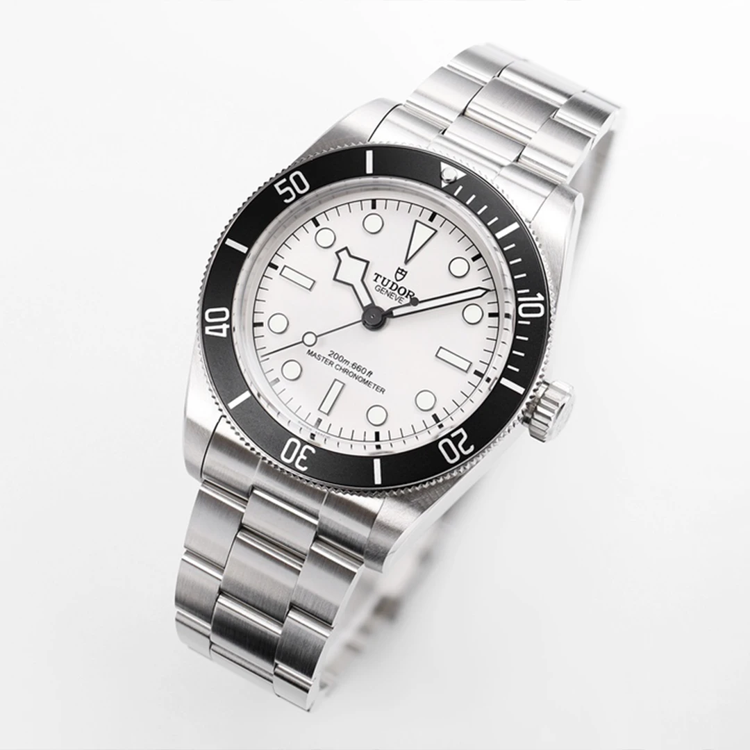 Black Bay 58 Series White Dial Black Bezel Stainless Steel Men's Vintage Diver Watch - Image 5