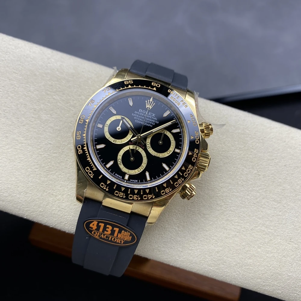 Cosmograph Daytona 40mm Champagne & Black Dial Chronograph Watch - Image 2