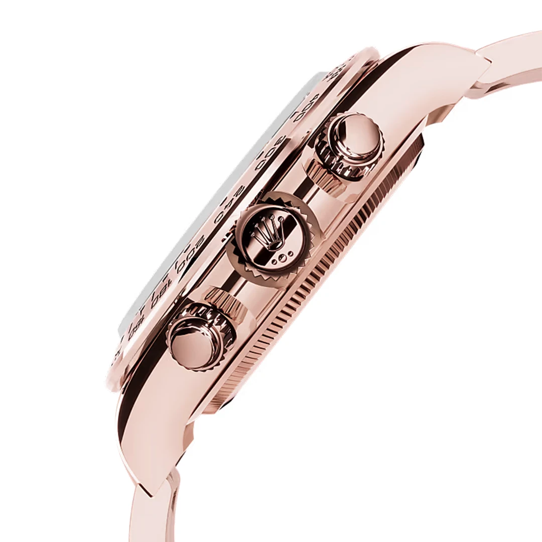 Cosmograph Daytona Rose Gold Tone Racing Chronograph - Sundust and Black Dial - Image 2