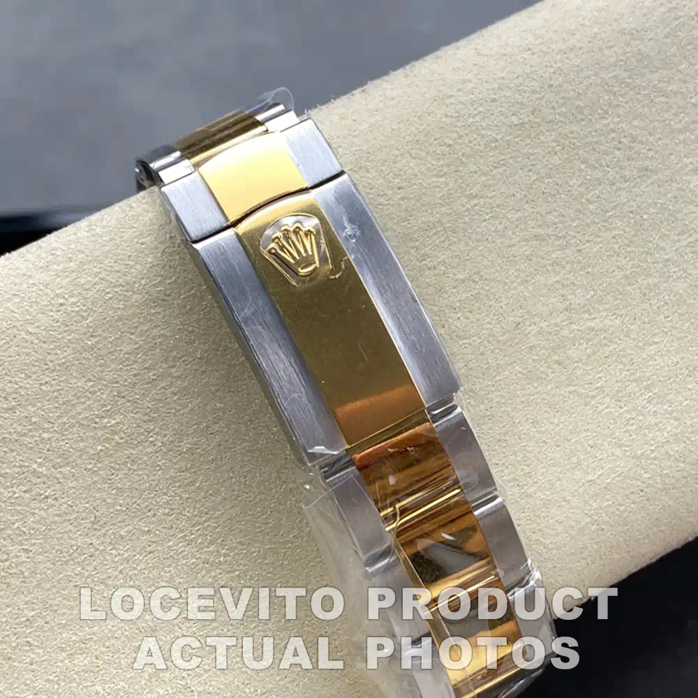Datejust 41 Champagne Dial Two-Tone Fluted Bezel Oyster Bracelet Men's Classic Watch - Image 6