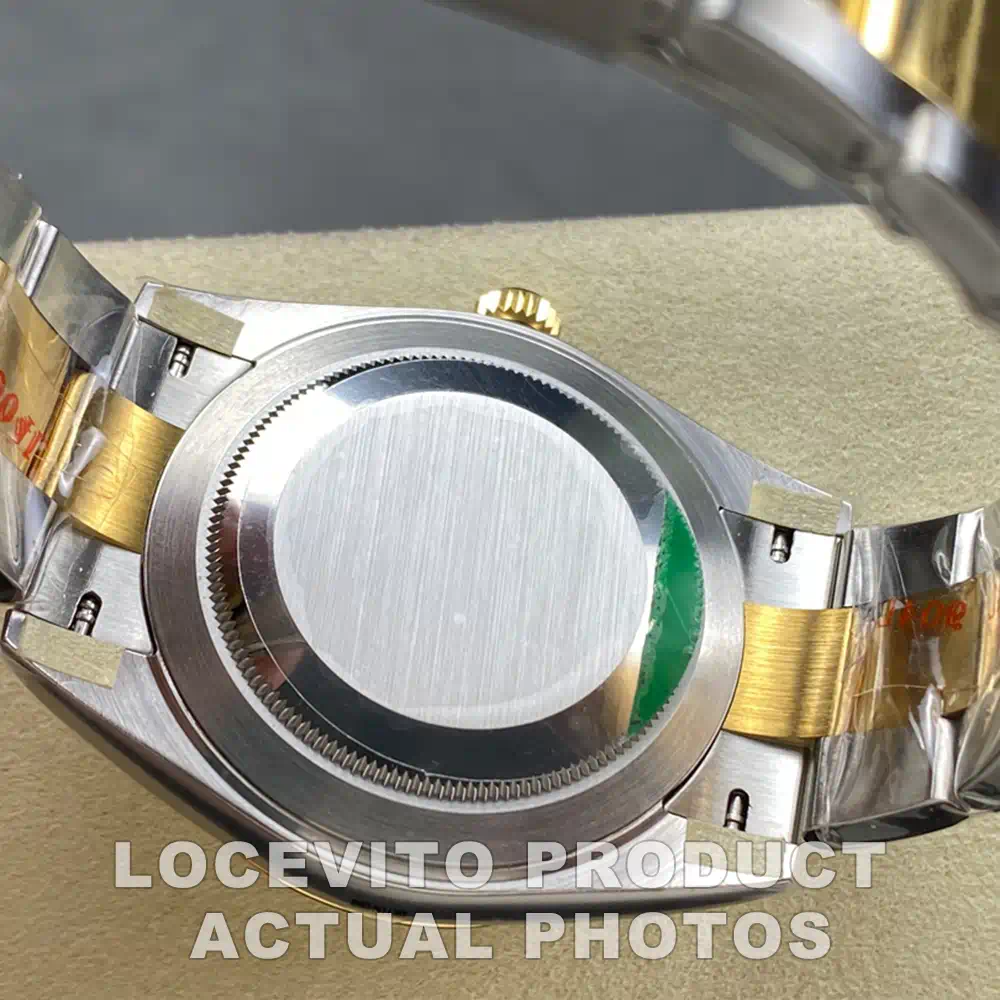 Datejust 41 Silver-Slate Dial Two-Tone Fluted Bezel Oyster Bracelet Men's Watch - Image 7