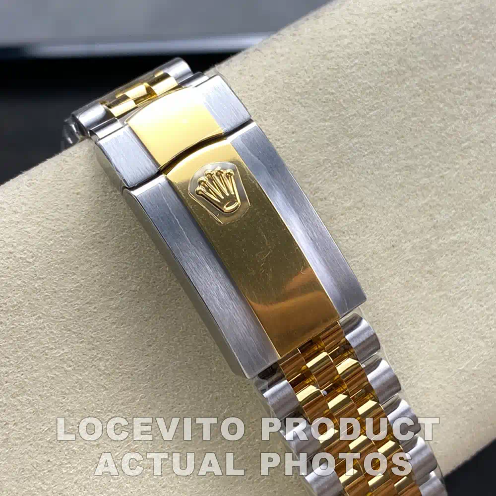 Datejust 41 Champagne Dial Two-Tone Fluted Bezel Jubilee Bracelet Classic Luxury Watch - Image 6