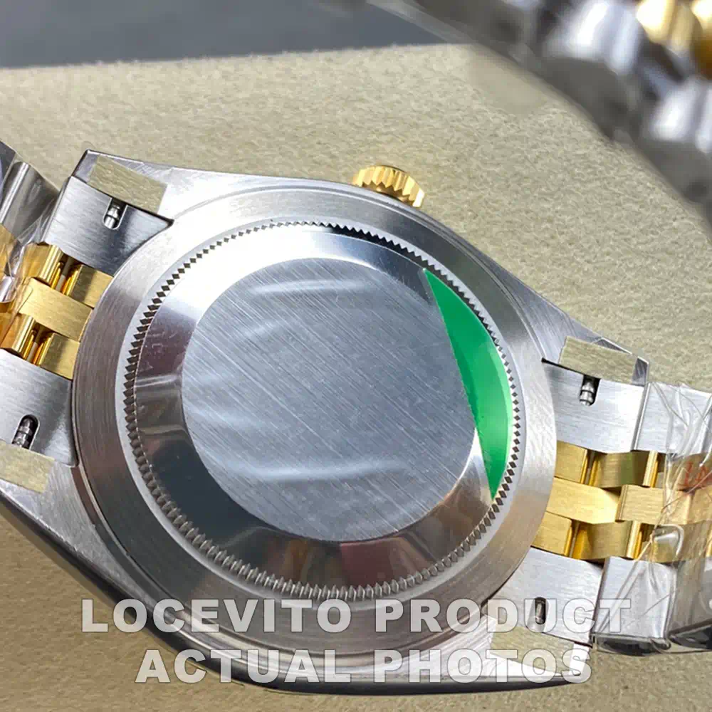 Datejust 41 Silver Sunray Dial Two-Tone Fluted Bezel Jubilee Bracelet Men's Watch - Image 7