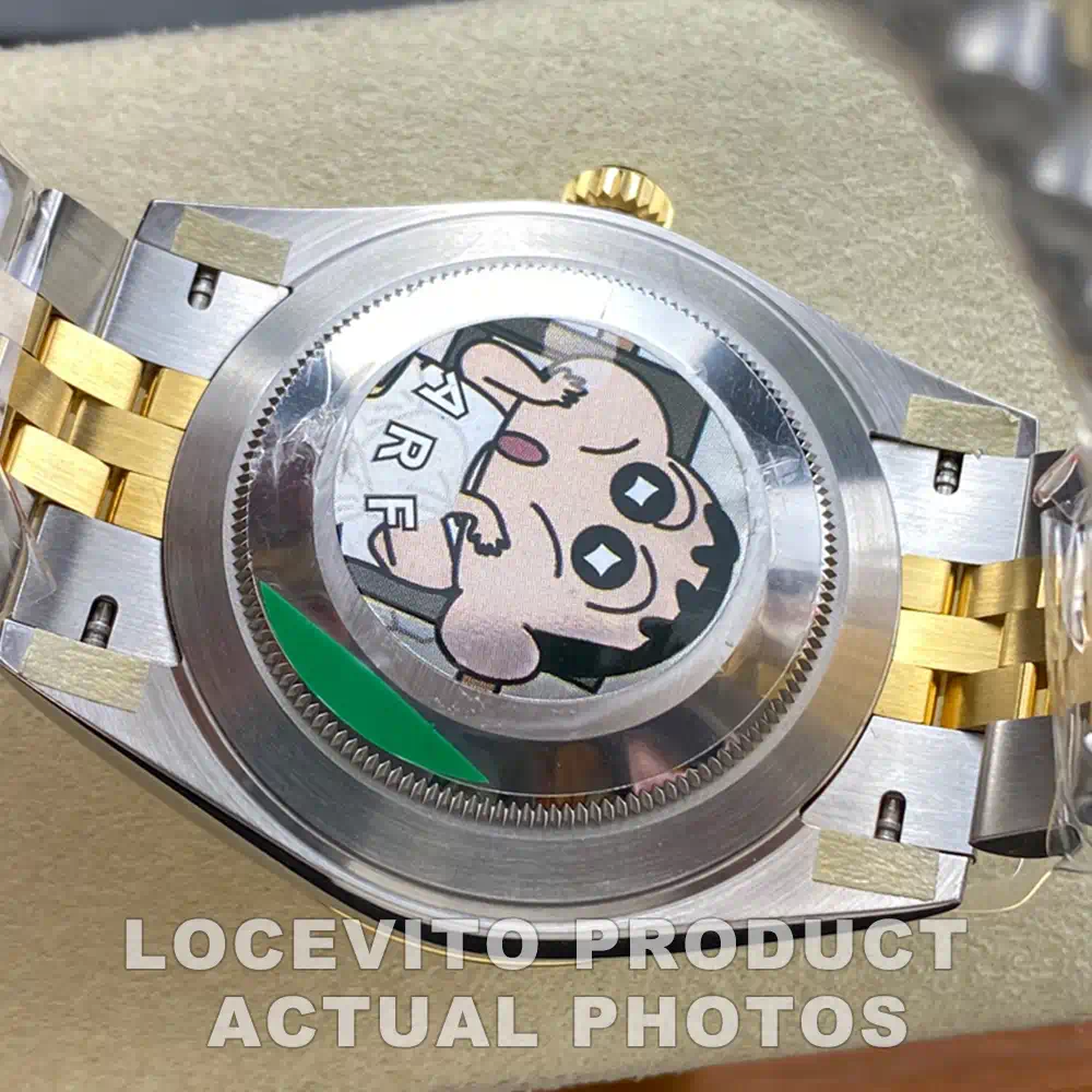 Datejust 41 Two-Tone White Dial Fluted Bezel Jubilee Bracelet Elegant Men's Watch - Image 7