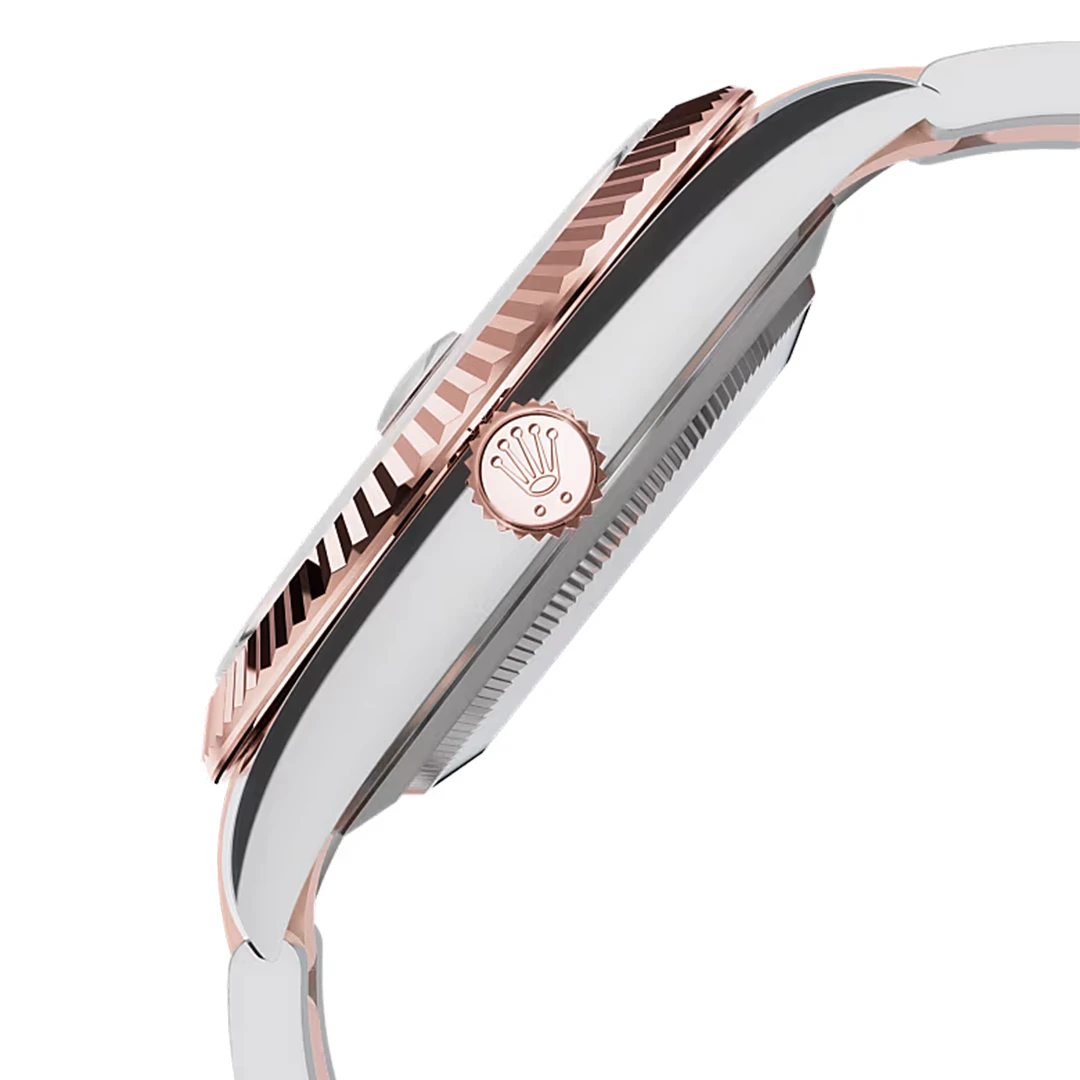 Datejust 41 Sundust Dial Rose Gold Tone Fluted Bezel Oyster Bracelet - Image 2