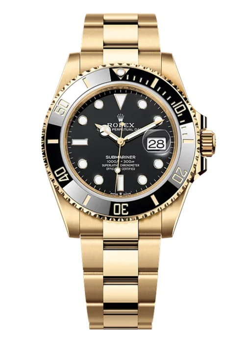 Submariner Date 41mm Black Dial Two-Tone Style Luxury Divers Watch