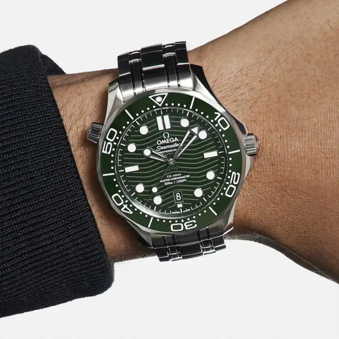 Seamaster Diver 300M Style - Green Wave Dial - Image 4