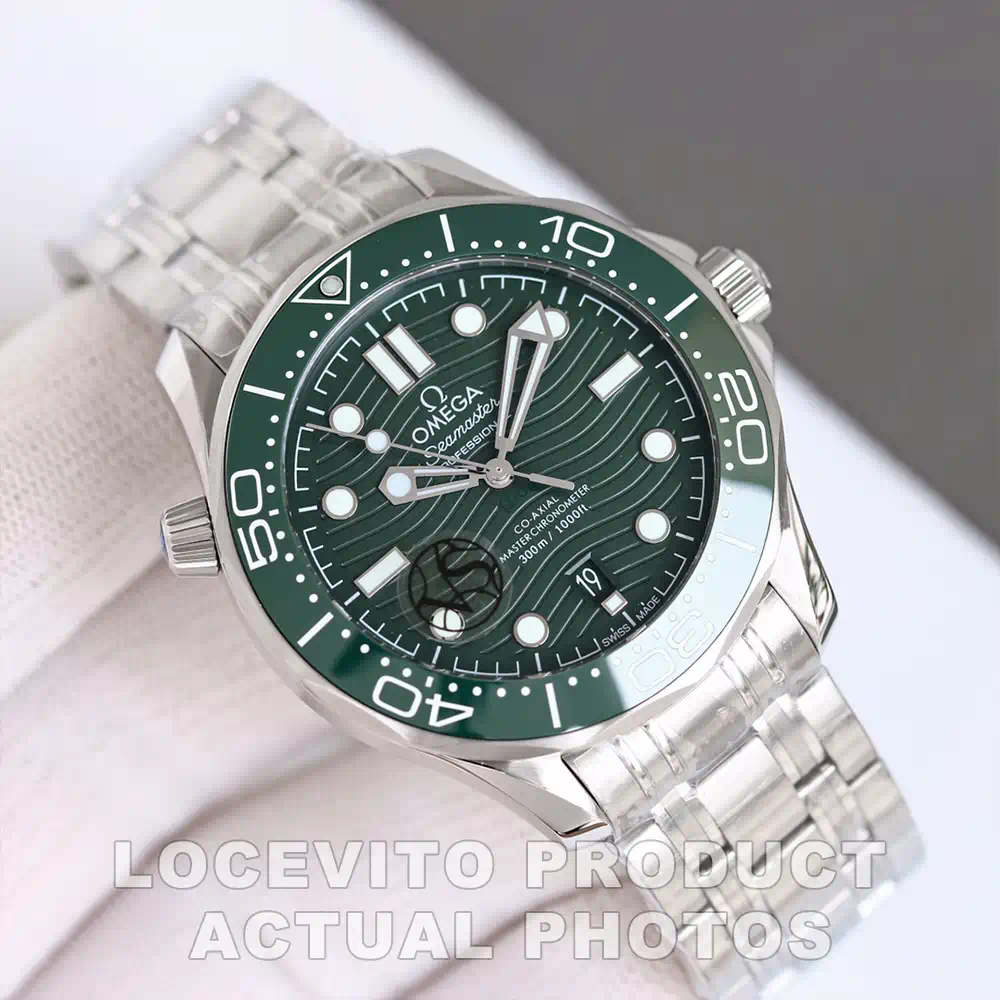 Seamaster Diver 300M Style - Green Wave Dial - Image 7