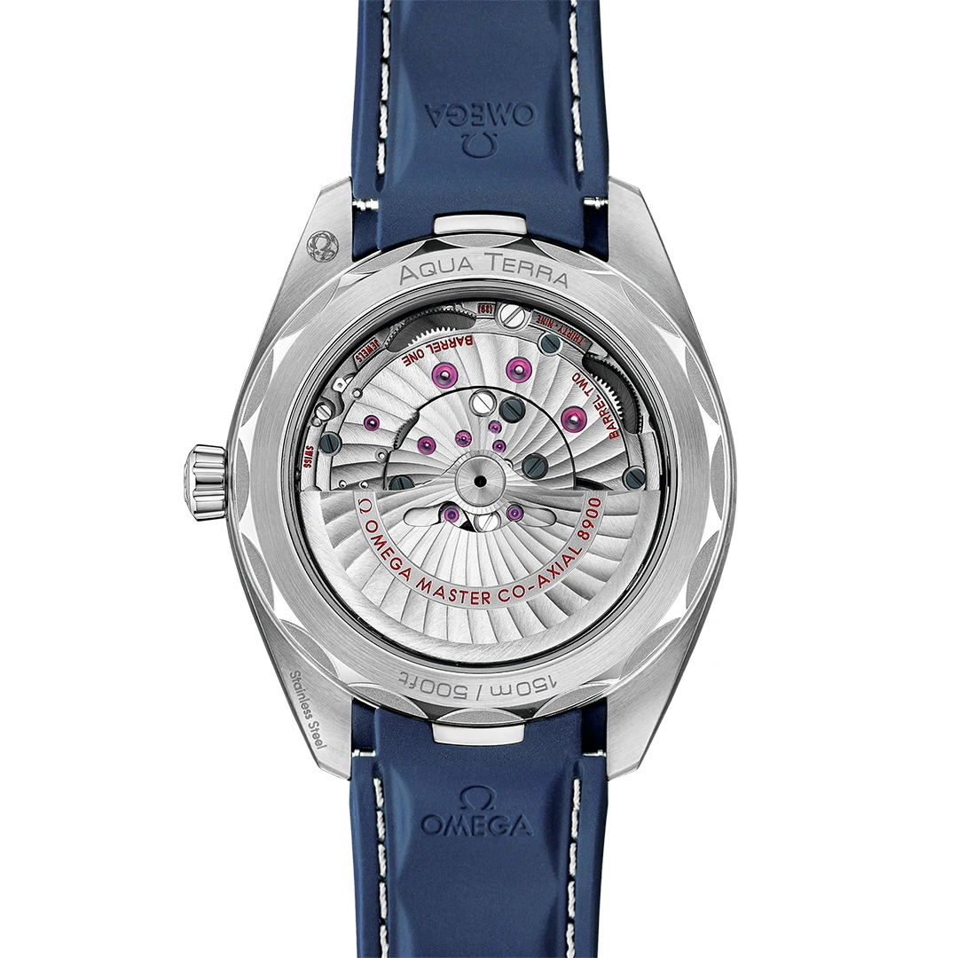 Seamaster Aqua Terra 150M 41 mm on Rubber Bracelet - Image 2