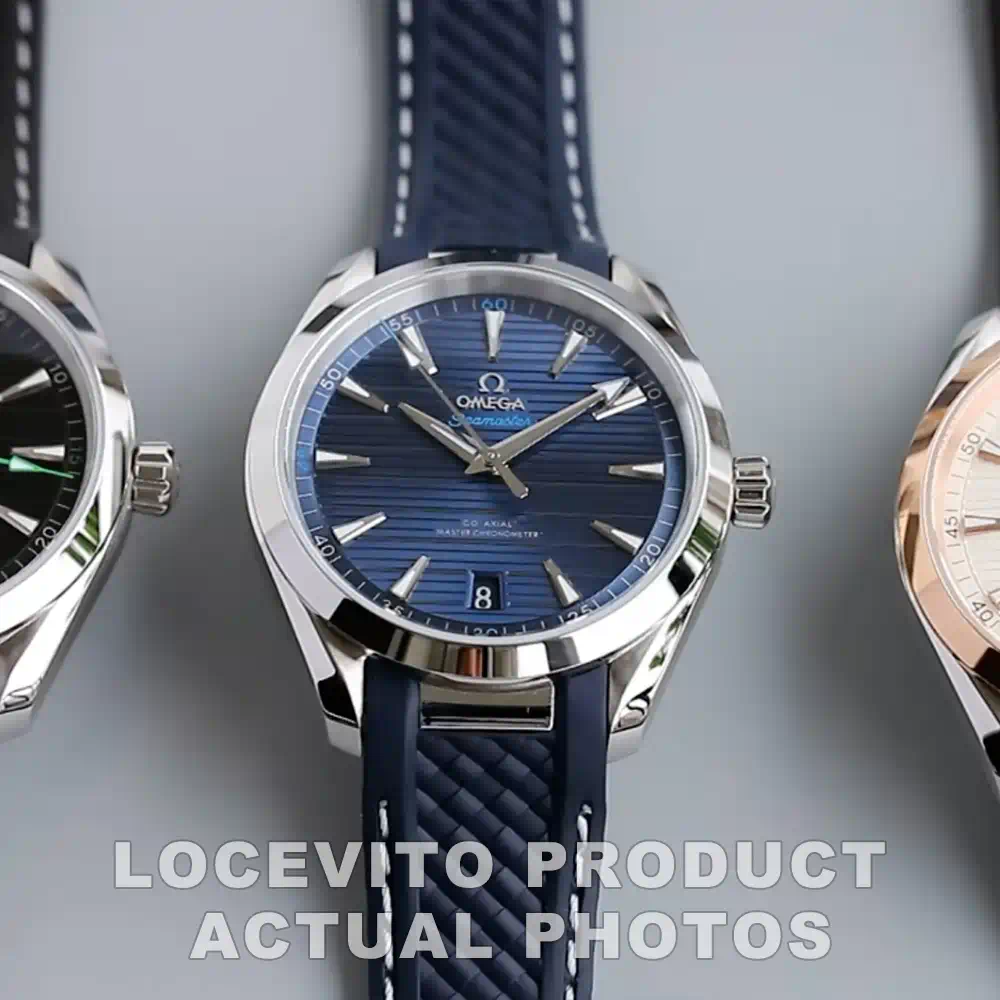 Seamaster Aqua Terra 150M 41 mm on Rubber Bracelet - Image 3