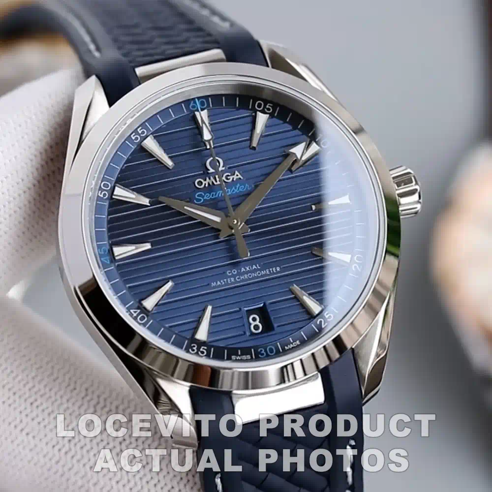 Seamaster Aqua Terra 150M 41 mm on Rubber Bracelet - Image 4