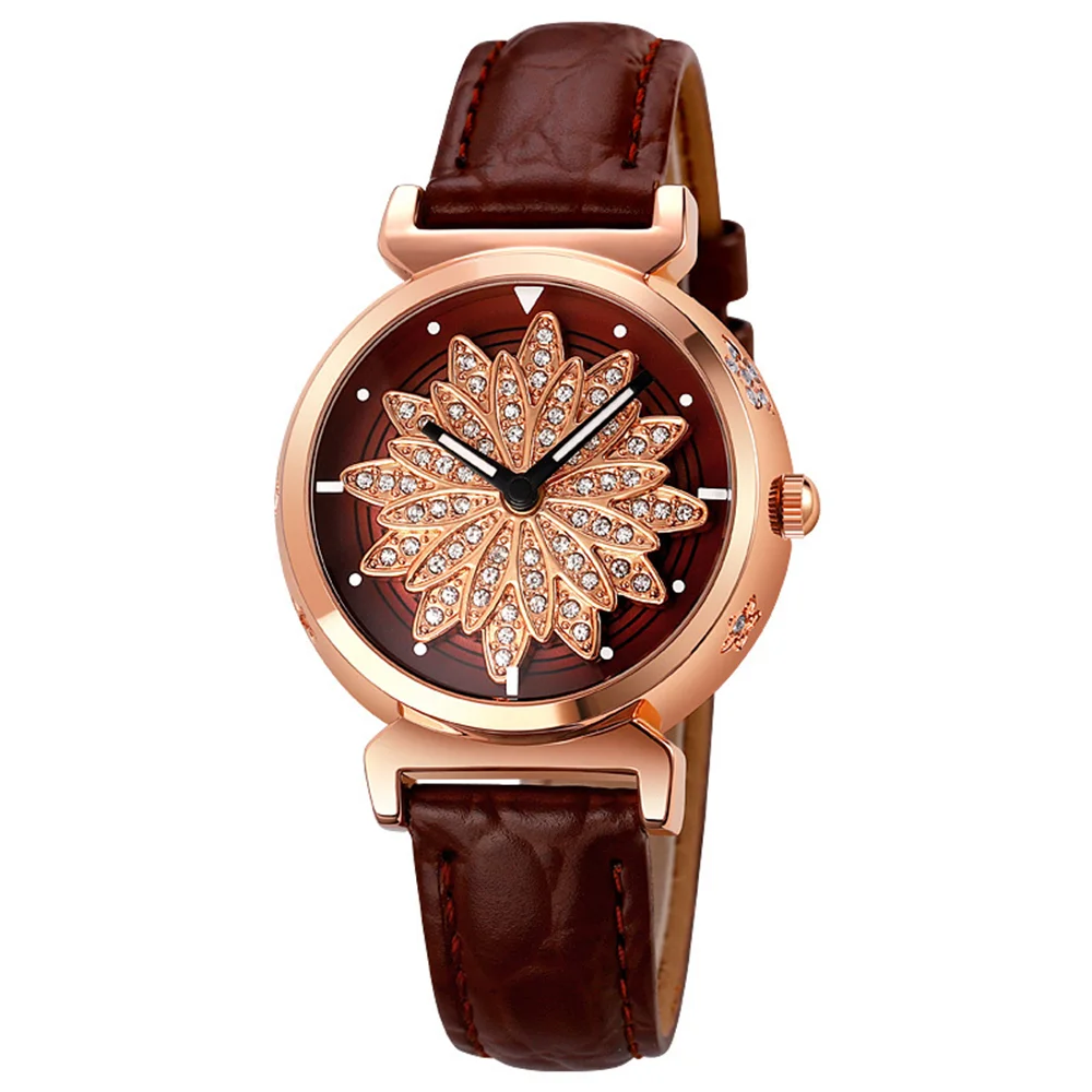 2026 Minimalist Analog Watch - Simple Casual Wristwatch - Various colours Brown - Simple Casual Wristwatch for Daily Wear