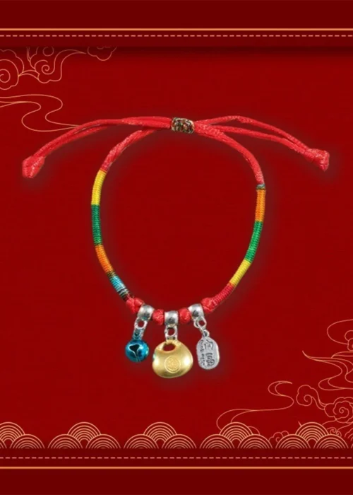 2026 Classic Woven Bracelet -style F - Adjustable Cotton Cord, Minimalist Everyday Accessory