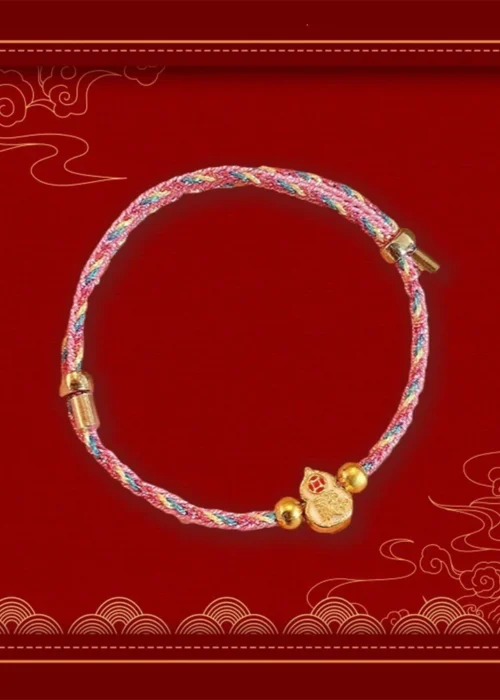 2026 Classic Woven Bracelet -style C - Adjustable Cotton Cord, Minimalist Everyday Accessory